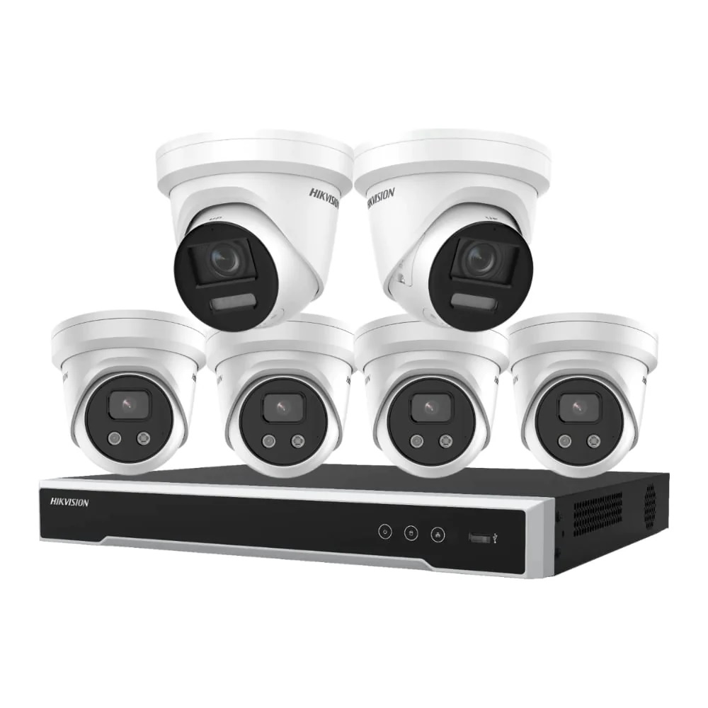 Hikvision CCTV camera and NVR kit